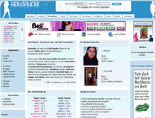 Tablet Screenshot of herzdieb.de